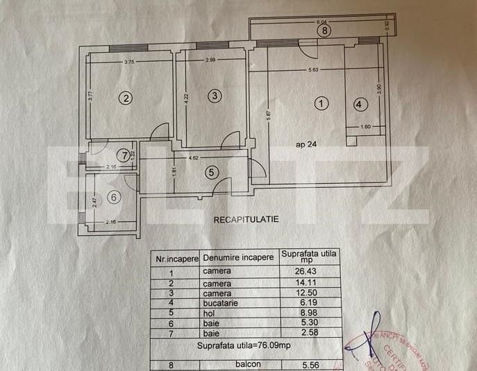 Apartament de vânzare 3 camere Valea Lupului - 164821AV | BLITZ Iași | Poza6
