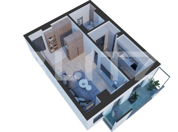 Garsonieră de vânzare Nicolina - 165643AV | BLITZ Iași | Poza4