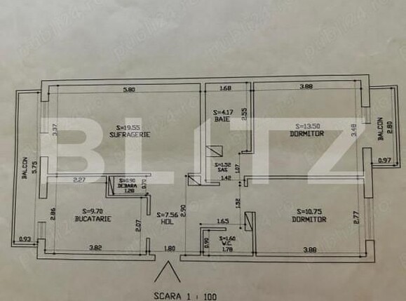 Apartament de vânzare 3 camere Frumoasa - 166107AV | BLITZ Iași | Poza5