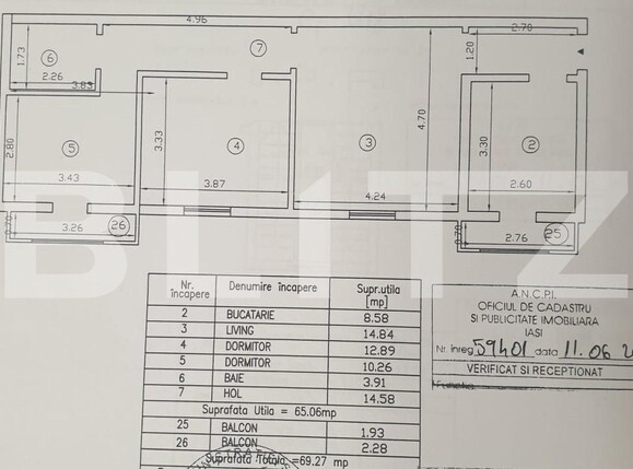 Apartament de vânzare 3 camere Baza 3 - 166769AV | BLITZ Iași | Poza8