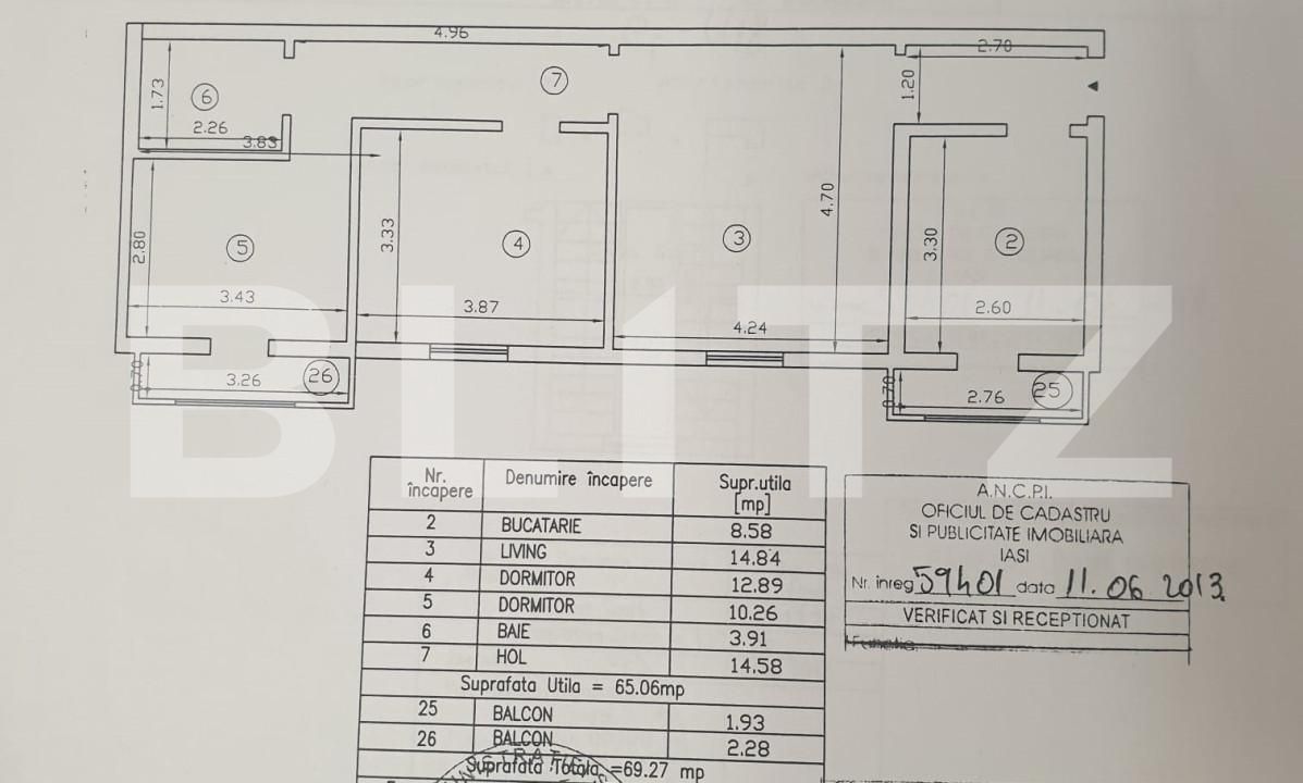 Apartament de vânzare 3 camere Baza 3 - 166769AV | BLITZ Iași | Poza8