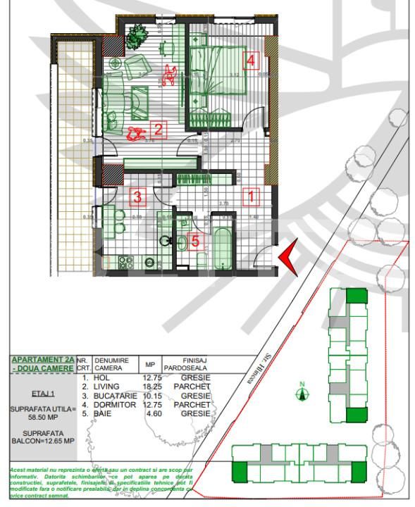 Apartament de vânzare 2 camere Cug - 167820AV | BLITZ Iași | Poza6