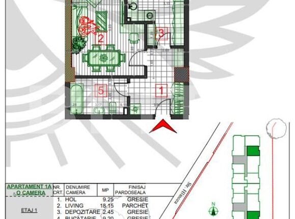 Garsonieră de vânzare Cug - 167827AV | BLITZ Iași | Poza4