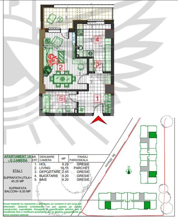 Garsonieră de vânzare Cug - 167827AV | BLITZ Iași | Poza4