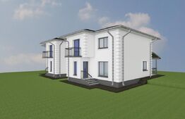 Casa la rosu  4 camere, 106 mp, zona Miroslava