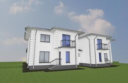 Casa la rosu  4 camere, 106 mp, zona Miroslava