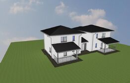 Casa la rosu  4 camere, 106 mp, zona Miroslava