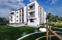 Apartament de vanzare, cu 2 camere, 56 mp cu balcon, zona Iasi-Lidl Bucium