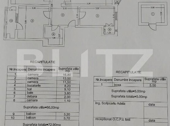 Apartament de vânzare 3 camere Ultracentral - 171713AV | BLITZ Iași | Poza12