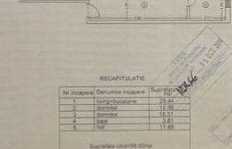 Apartament de 3 camere., decomandat,  68 mp, zona Valea Lupului