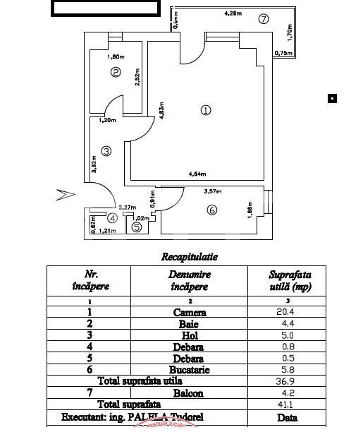Garsonieră de vânzare Cug - 173212AV | BLITZ Iași | Poza6