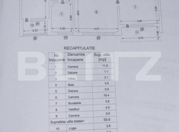 Apartament de vânzare 3 camere Central - 174778AV | BLITZ Iași | Poza16