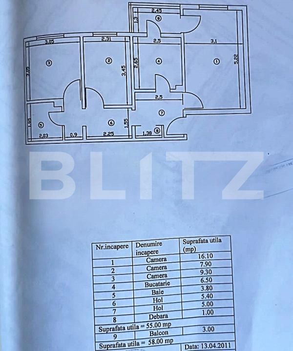 Apartament de vânzare 3 camere Alexandru cel Bun - 175075AV | BLITZ Iași | Poza8