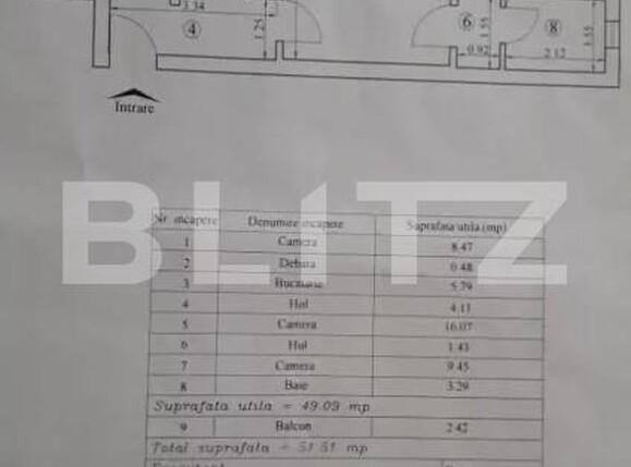 Apartament de vânzare 3 camere Baza 3 - 175264AV | BLITZ Iași | Poza11