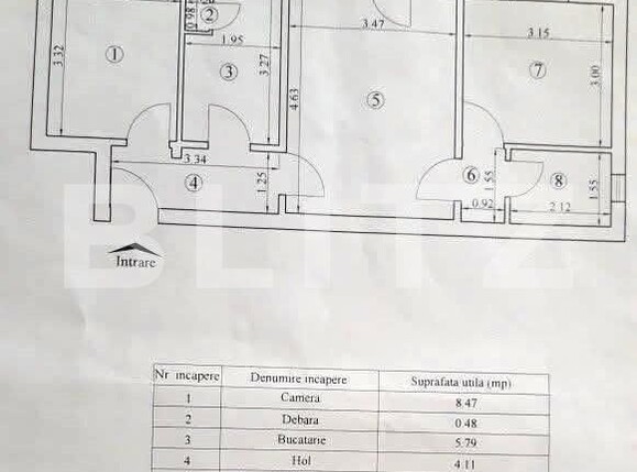 Apartament de vânzare 3 camere Baza 3 - 175264AV | BLITZ Iași | Poza1