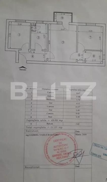 Apartament de vânzare 3 camere Baza 3 - 175264AV | BLITZ Iași | Poza11
