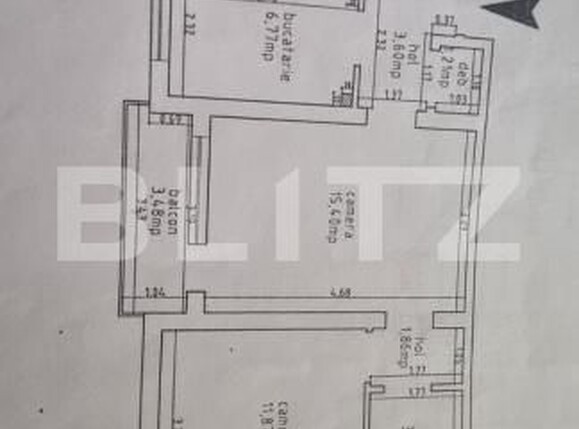 Apartament de vânzare 2 camere Central - 175265AV | BLITZ Iași | Poza15
