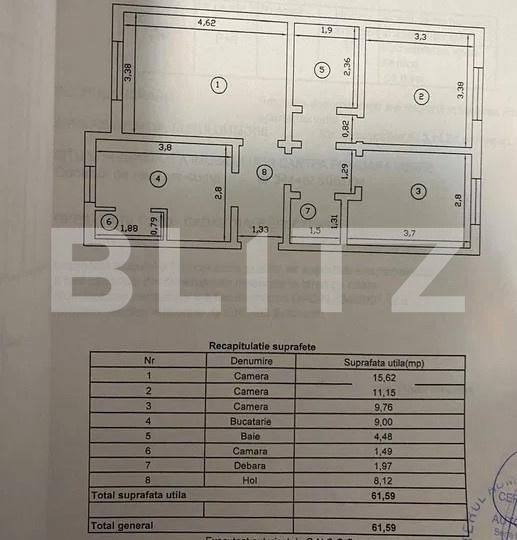 Apartament de vânzare 3 camere Dacia - 175647AV | BLITZ Iași | Poza13