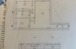 Apartament 2 camere, 54 mp utili totali, Miroslava