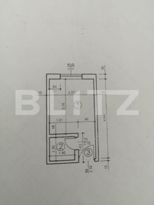 Garsonieră de vânzare Podul de Piatra - 176216AV | BLITZ Iași | Poza5