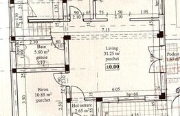 Proiect Casă + garaj în construcție – teren 553 mp, Holboca