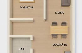 Apartament de vanzare, cu 2 camere, zona Lunca Cetatuii