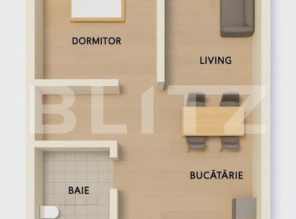 Apartament de vânzare 2 camere Lunca Cetatuii - 176971AV | BLITZ Iași | Poza1