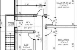 Apartament de vazare, cu 2 camere, 70m2, zona Lunca Cetatuii