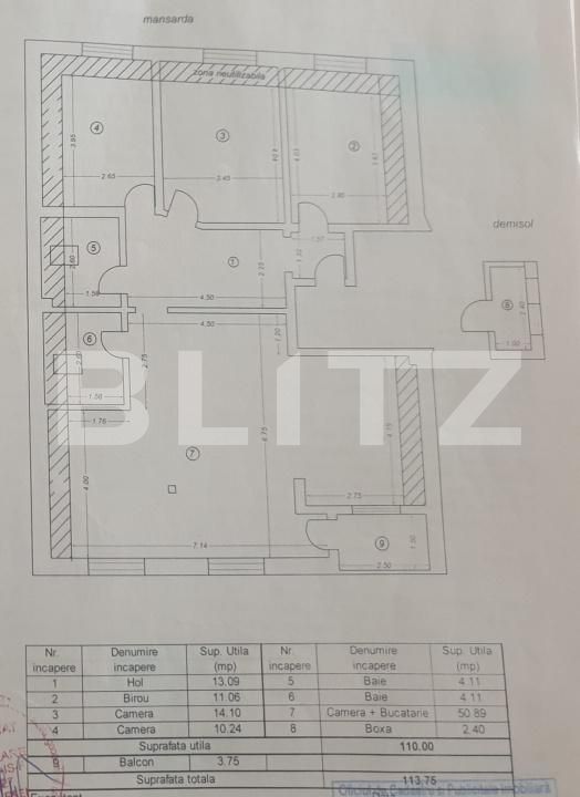 Apartament de vânzare 4 camere Bucium - 177281AV | BLITZ Iași | Poza22