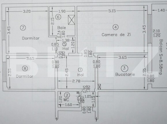 Apartament de vânzare 3 camere Dacia - 177475AV | BLITZ Iași | Poza17