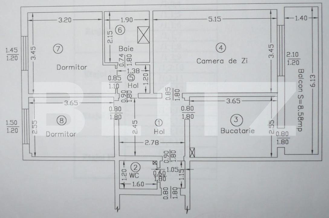 Apartament de vânzare 3 camere Dacia - 177475AV | BLITZ Iași | Poza17
