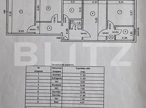 Apartament de vânzare 4 camere Nicolina - 178358AV | BLITZ Iași | Poza13