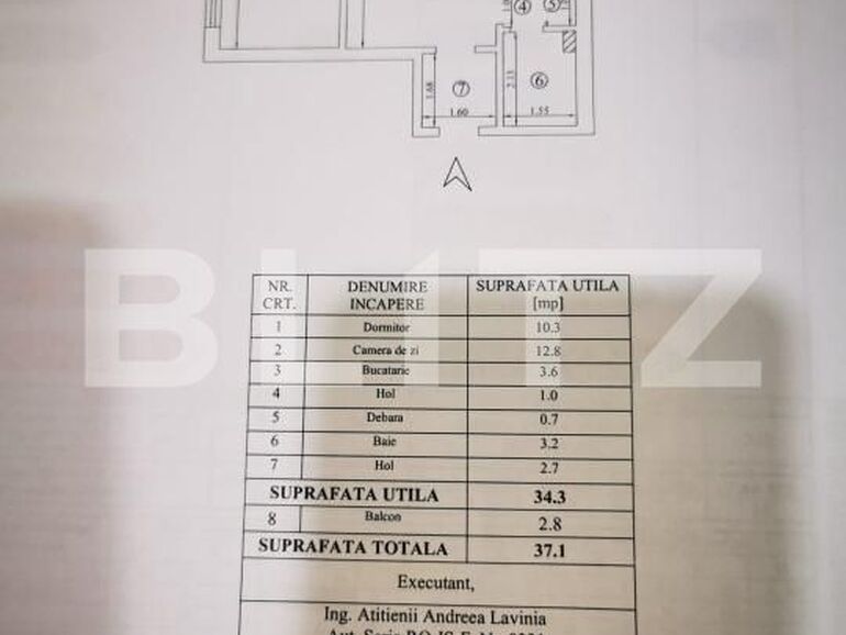 Apartament de vânzare 2 camere Alexandru cel Bun - 181205AV | BLITZ Iași | Poza1