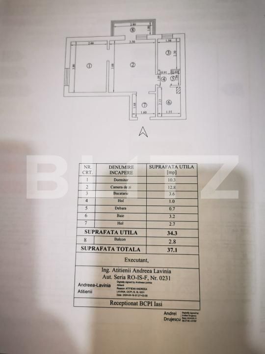 Apartament de vânzare 2 camere Alexandru cel Bun - 181205AV | BLITZ Iași | Poza1