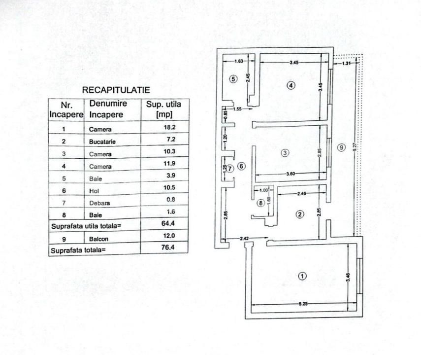 Apartament de vânzare 3 camere Dancu - 181561AV | BLITZ Iași | Poza9