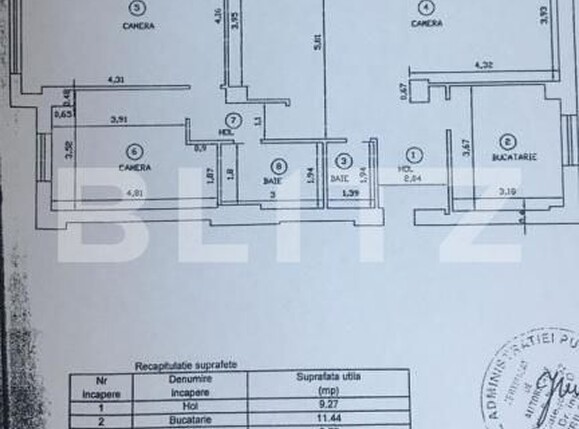 Apartament de vânzare 3 camere Bucsinescu - 182116AV | BLITZ Iași | Poza20