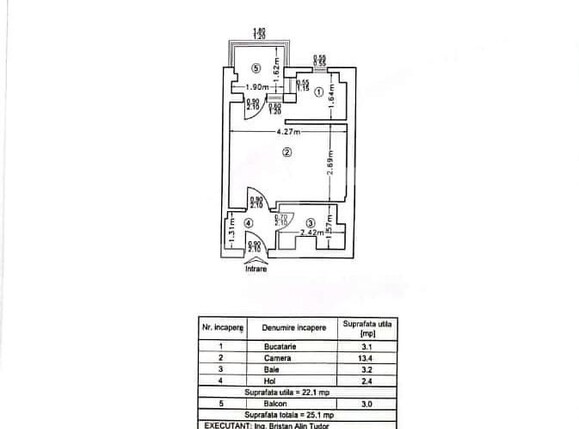 Garsonieră de vânzare Frumoasa - 183027AV | BLITZ Iași | Poza12