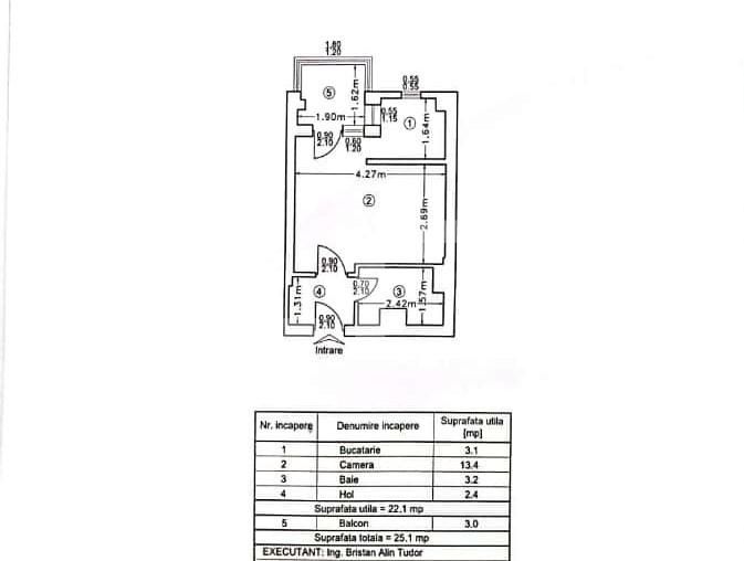 Garsonieră de vânzare Frumoasa - 183027AV | BLITZ Iași | Poza12