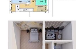 Apartament 2 camere, 45mp + (mansarda 45mp locuibila)  Rediu–Grădinița Kiki 
