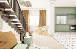  PENTHOUSE DUPLEX– 2 NIVELE + MANSARDĂ LA ROSU  REDIU GRADINITA KIKI