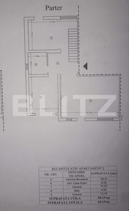 Apartament de vânzare 4+ camere Visani - 184684AV | BLITZ Iași | Poza23