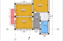 Casă individuală 4 camere, 120 mp utili, zona Bucium 