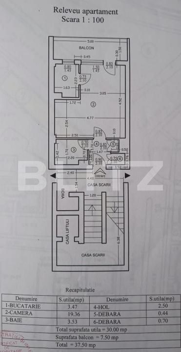 Garsonieră de vânzare Alexandru cel Bun - 184834AV | BLITZ Iași | Poza11