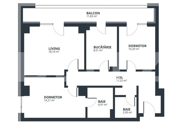 Apartament de vânzare 3 camere Aeroport - 185198AV | BLITZ Iași | Poza2