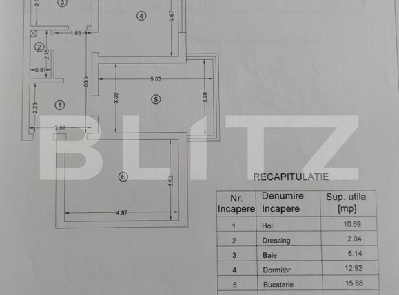 Apartament de vânzare 2 camere Visani - 185310AV | BLITZ Iași | Poza12