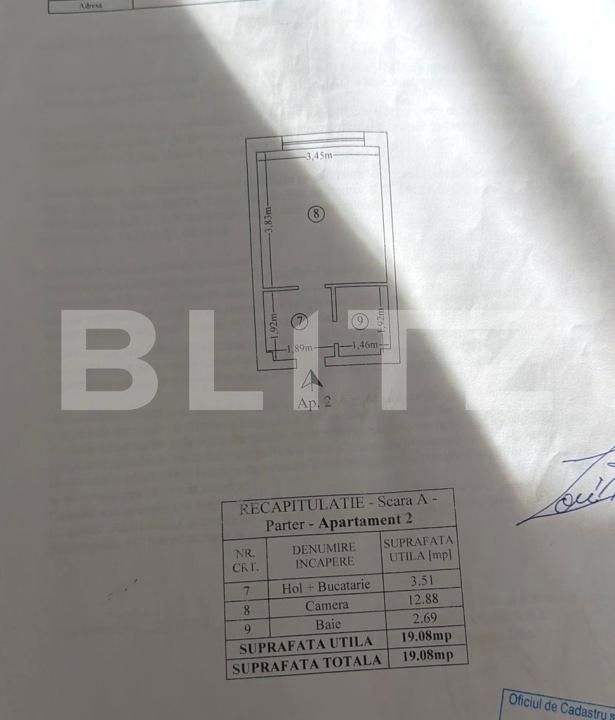 Garsonieră de vânzare Metalurgie - 185452AV | BLITZ Iași | Poza4