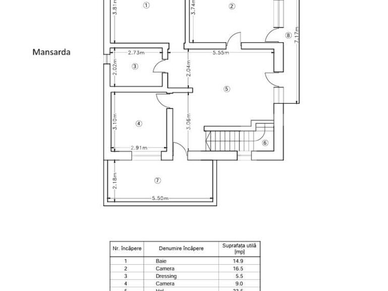 Casa de vânzare 5 camere Exterior Est - 185607CV | BLITZ Iași | Poza3