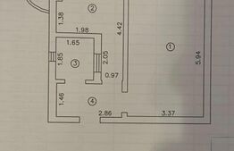 Apartament 1 cameră, 35.52 mp, zona Nicolina