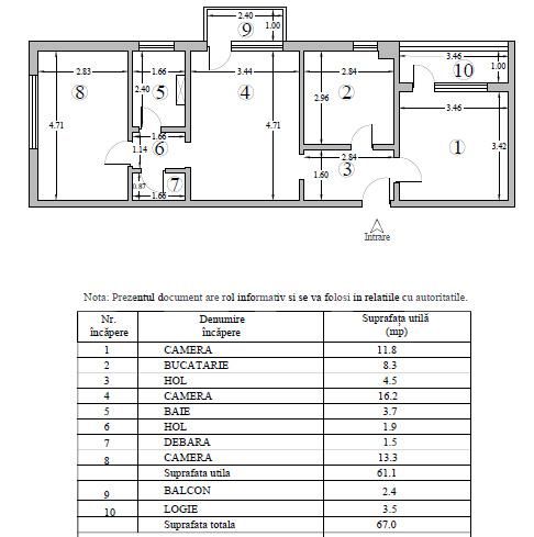 Apartament de vânzare 3 camere Podu Ros - 186325AV | BLITZ Iași | Poza8
