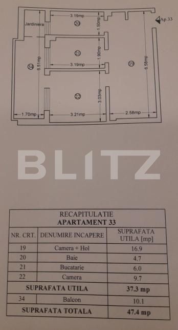 Apartament de vânzare 2 camere Tatarasi - 186547AV | BLITZ Iași | Poza10